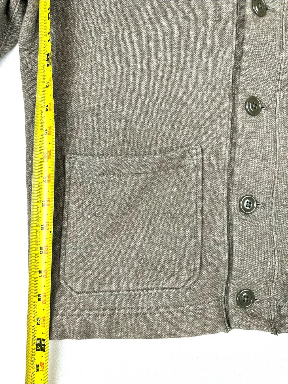 J Crew‎ Vintage Fleece Shawl Collar Cardigan Jacket Preppy Business Casual